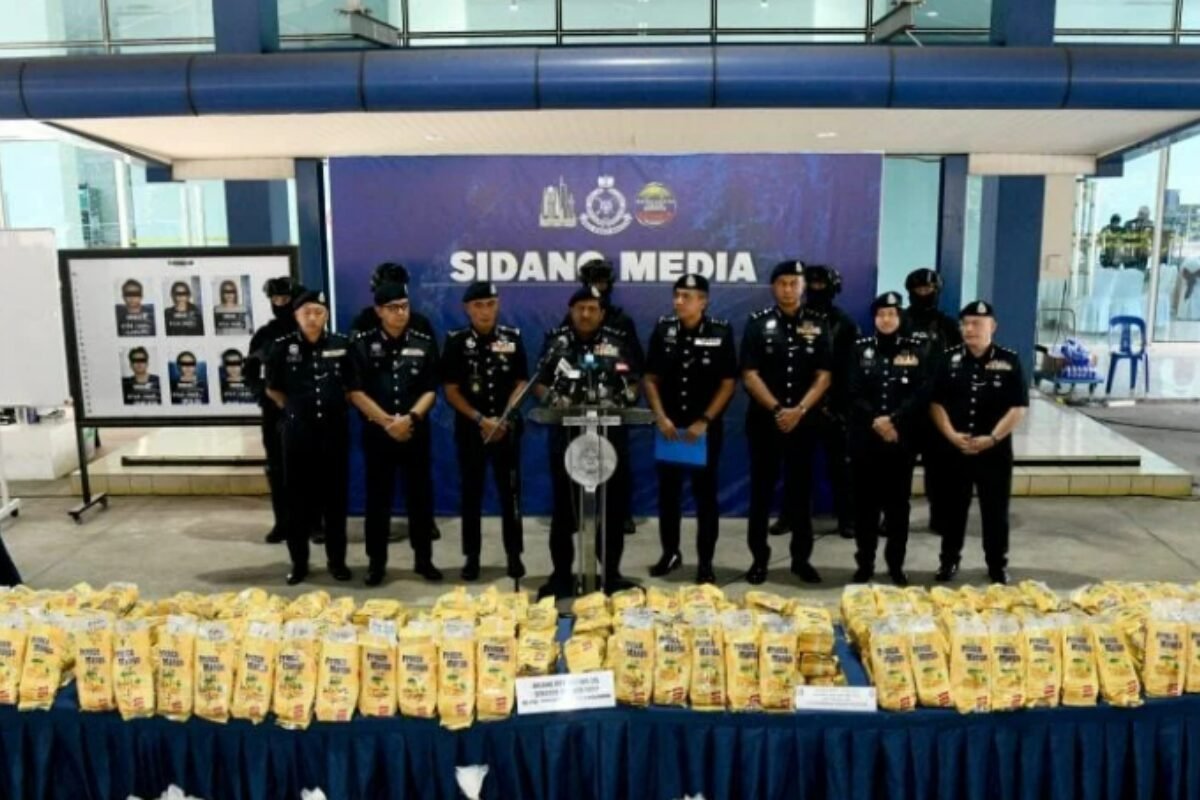 Malaysia’s Biggest Drug Bust Ever: 18 Tonnes of Drugs Worth RM1.53 Billion Seized