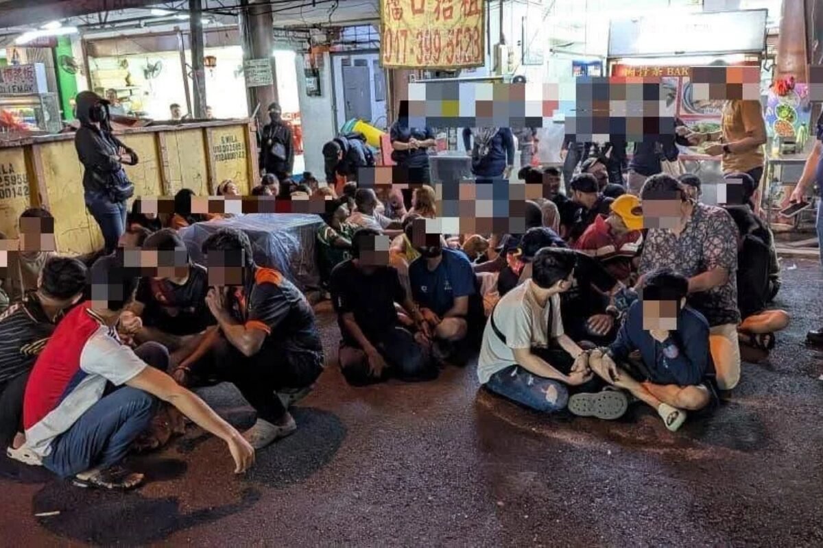 Midnight Raid on Old Klang Road: 90 Illegal Immigrants Arrested